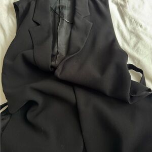 Zara Elegant Black Vest
